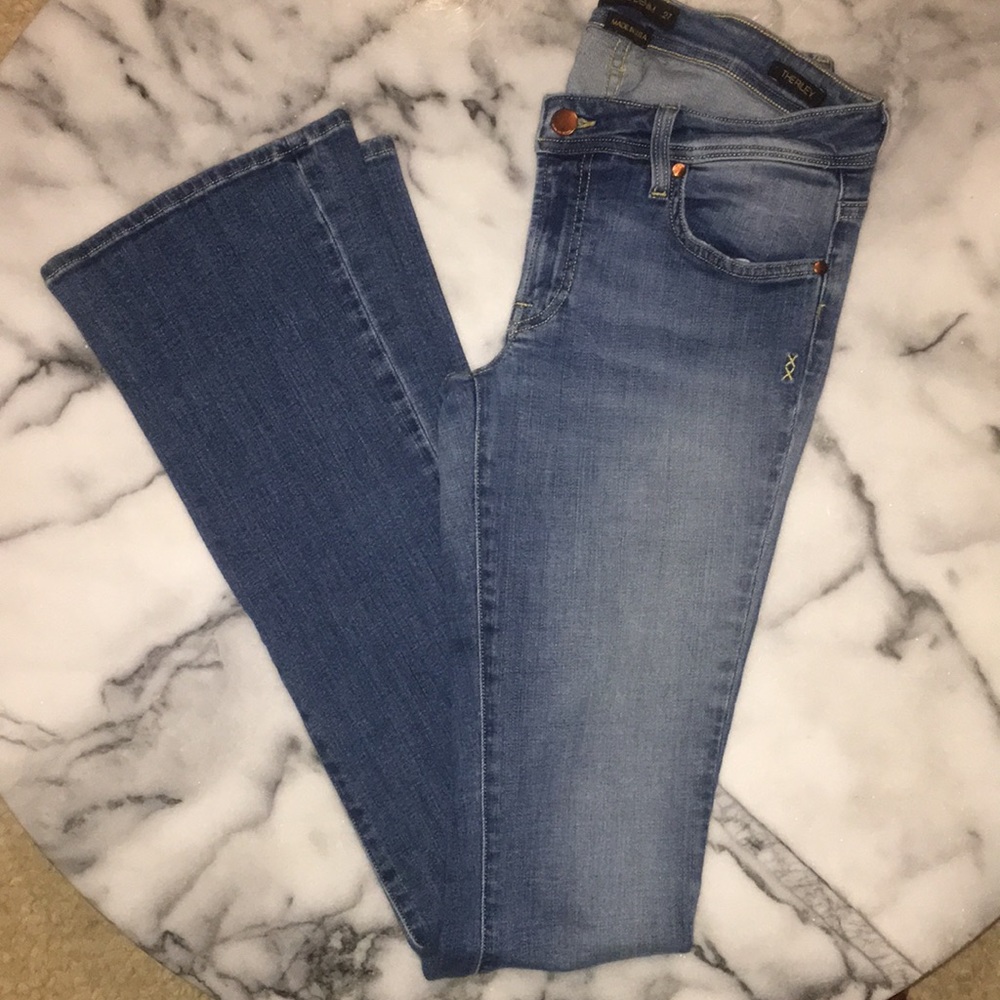 Genetic Denim: The Riley Bell Bottom stretch jeans